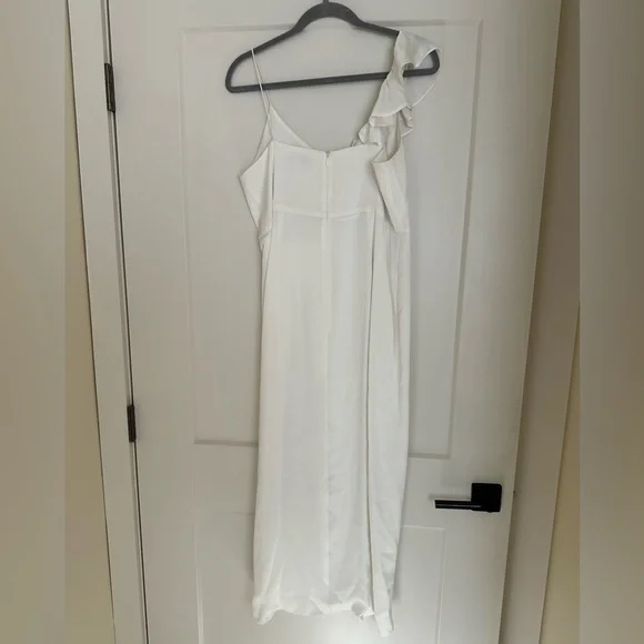 Shona Joy Luxe Asymmetrical Frill Maxi Dress - Picture 2 of 3